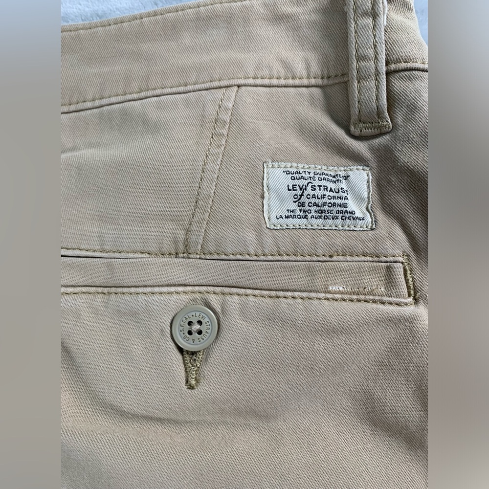 Levi's Beige Casual Trousers